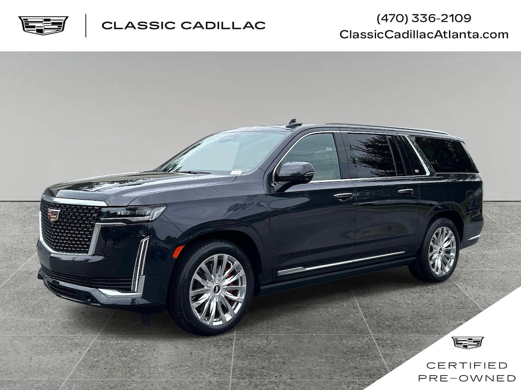 Certified 2022 CADILLAC Escalade ESV Premium Luxury SUV