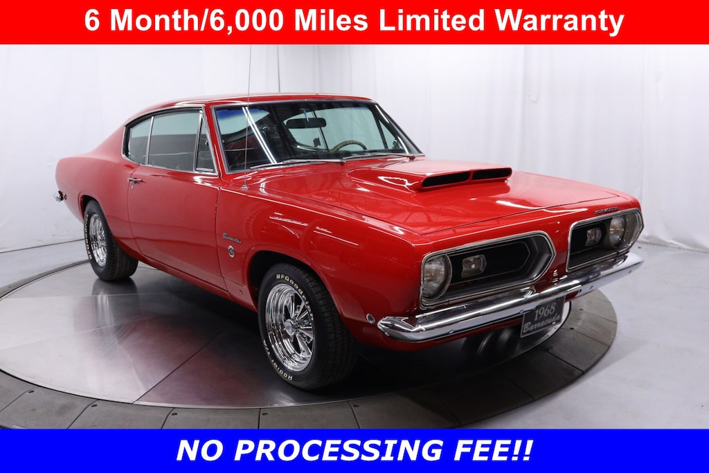 Used 1968 Plymouth Barracuda Coupe