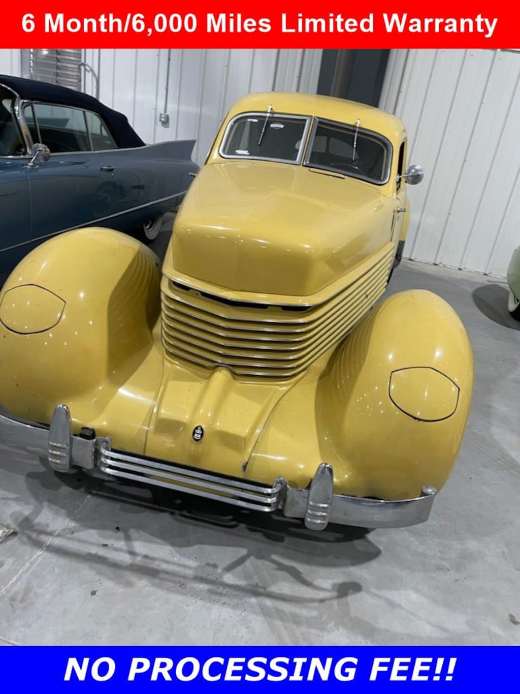 Used 1937 Cord 812 Custom Beverly