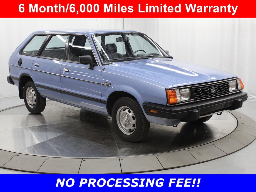 1984 Subaru DL 4WD Wagon
