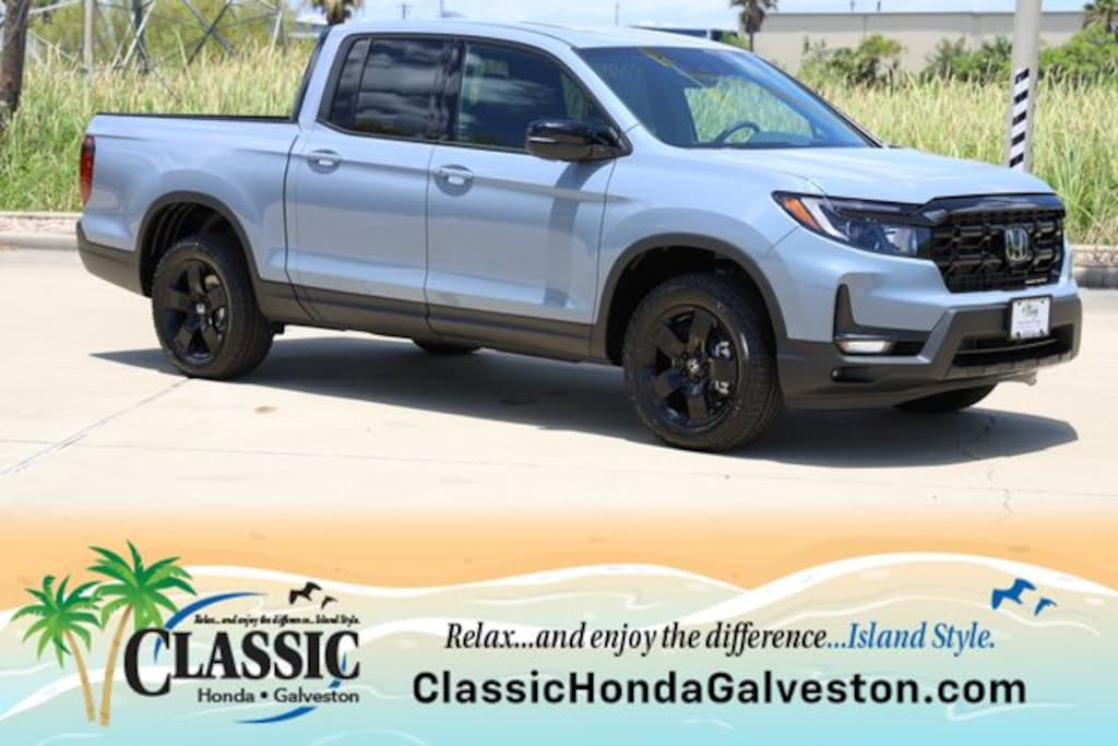 New 2026 Honda Ridgeline Black Edition Truck Crew Cab