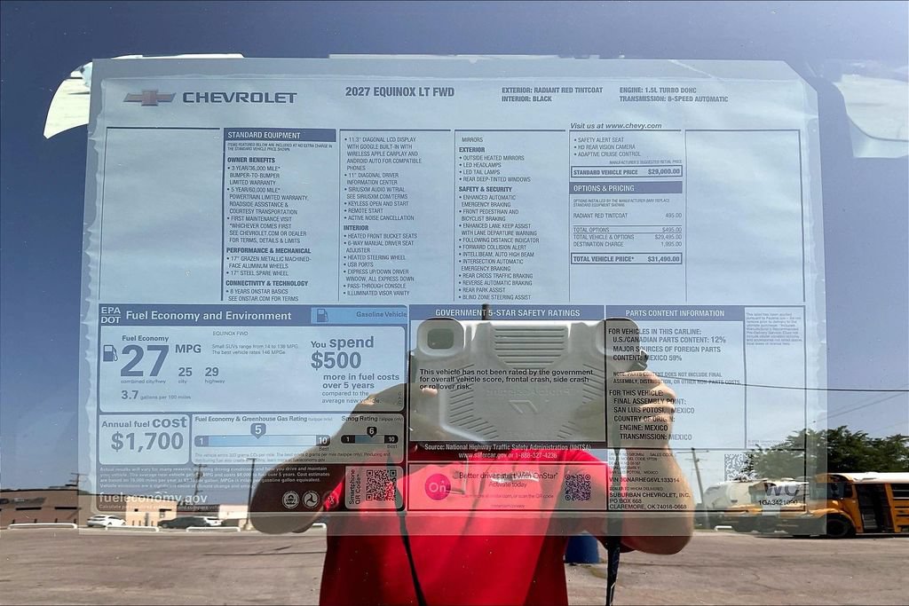 2027 Chevrolet Equinox LT - Photo 16