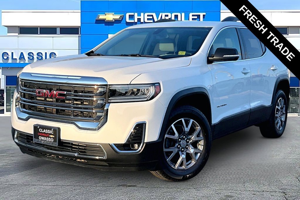 Used 2020 GMC Acadia SLT with VIN 1GKKNUL45LZ167331 for sale in Owasso, OK