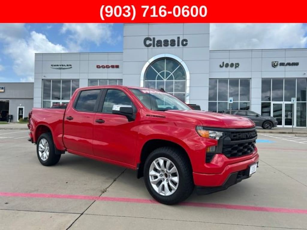 Used 2022 Chevrolet Silverado 1500 Custom Truck Crew Cab