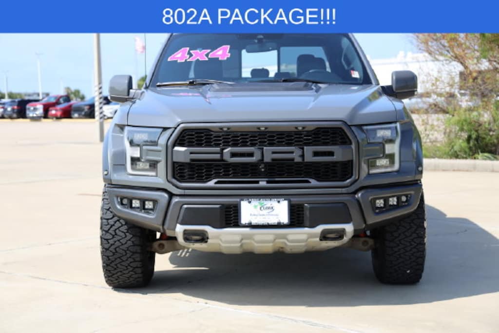 Certified 2020 Ford F-150 Raptor Truck SuperCrew Cab