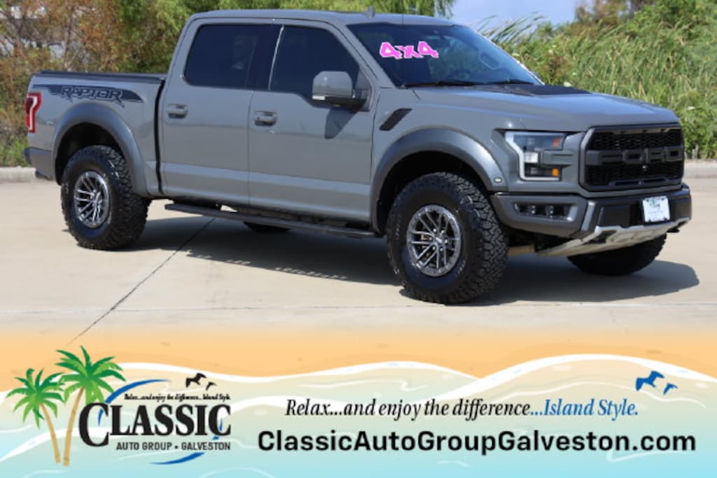 Certified 2020 Ford F-150 Raptor Truck SuperCrew Cab
