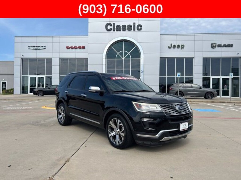 Used 2018 Ford Explorer Platinum SUV