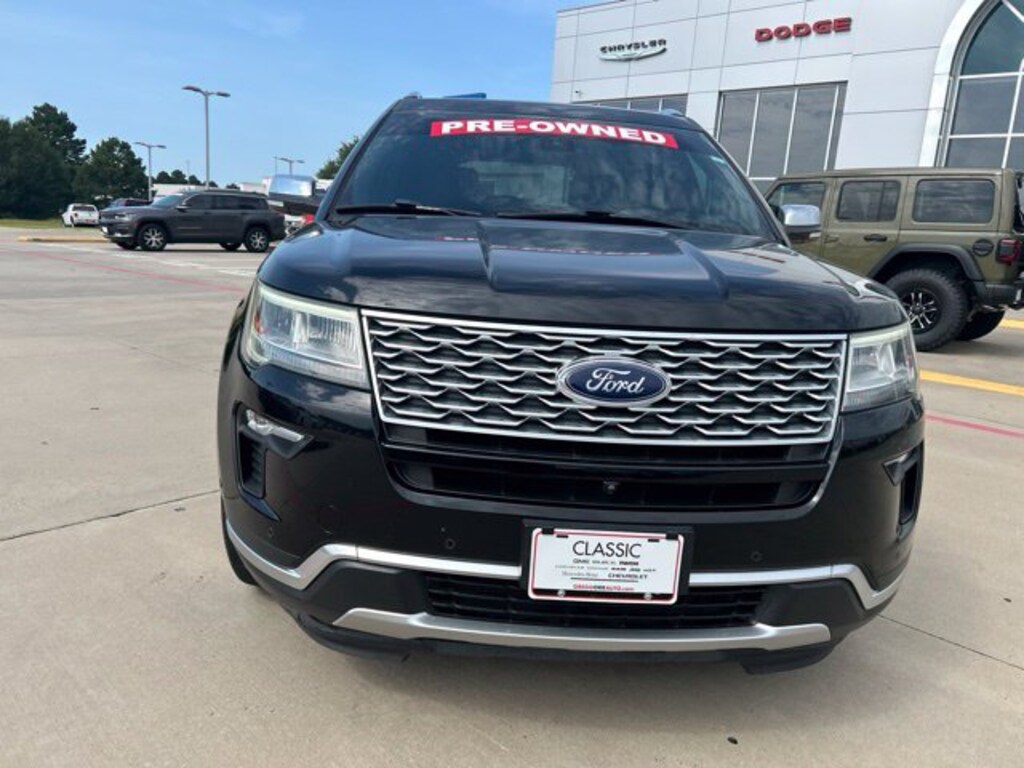 Used 2018 Ford Explorer Platinum SUV