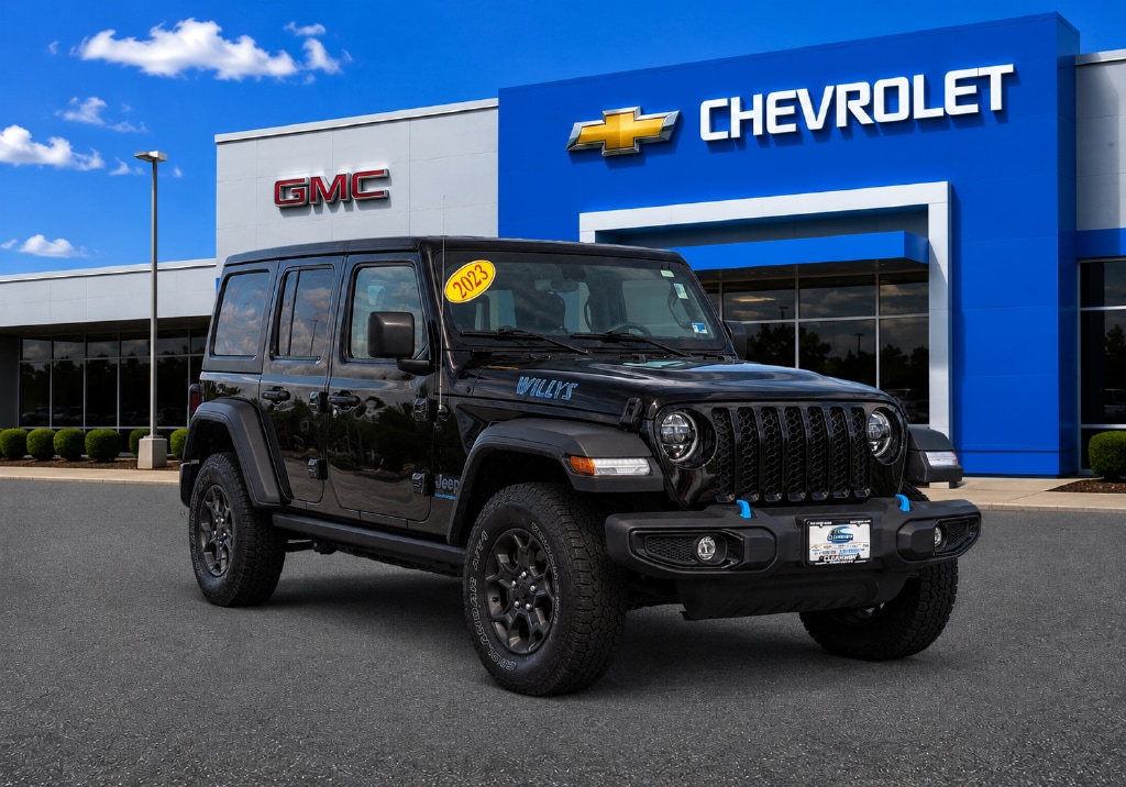 Used 2023 Jeep Wrangler Willys 4xe SUV
