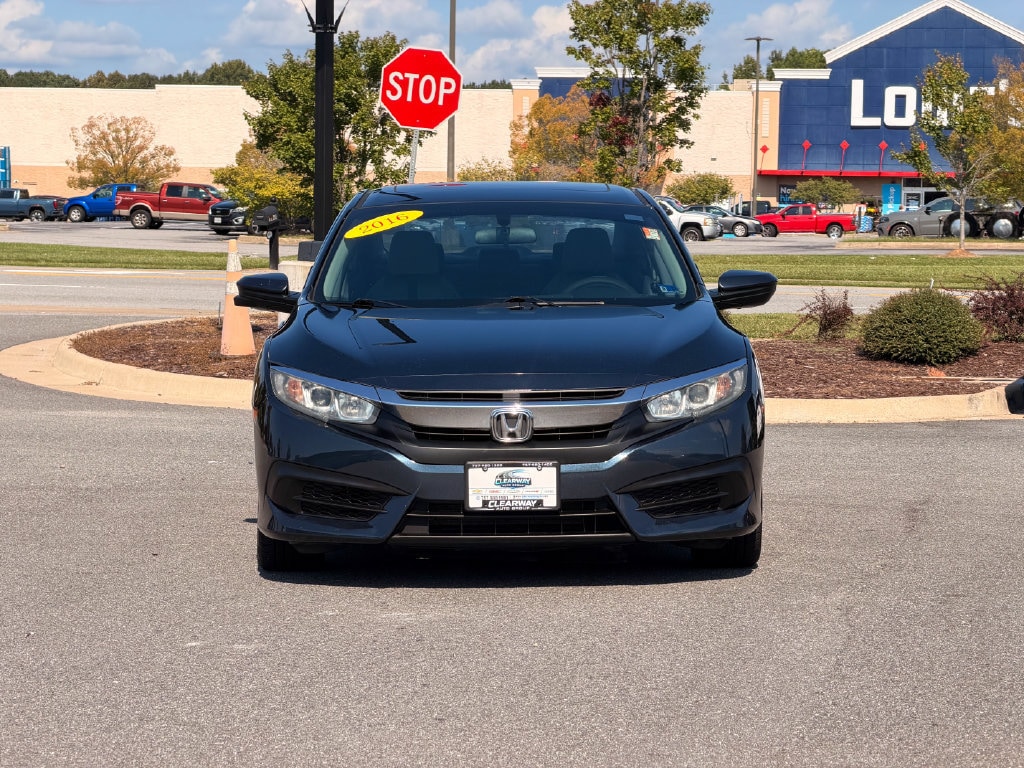 Used 2016 Honda Civic EX with VIN 19XFC2F75GE049214 for sale in Franklin, VA