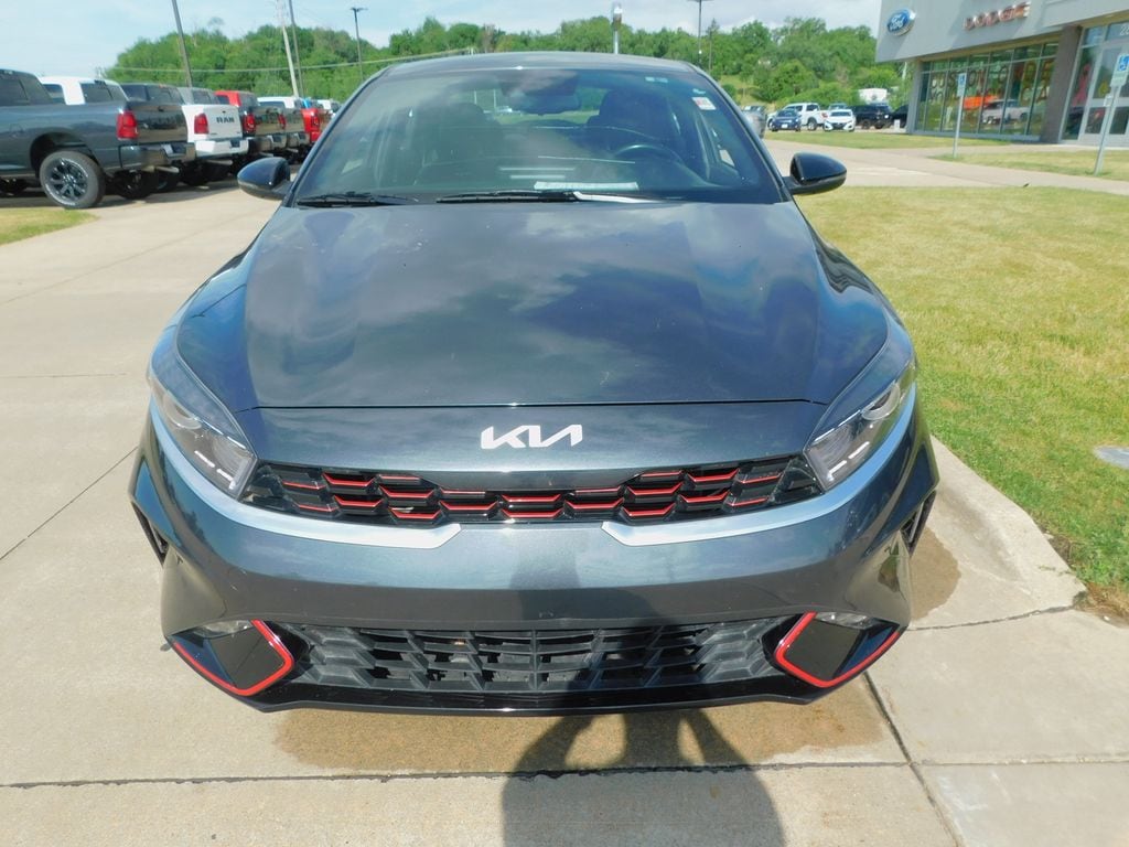 Used 2023 Kia Forte GT-Line with VIN 3KPF54AD4PE612563 for sale in Clinton, IA