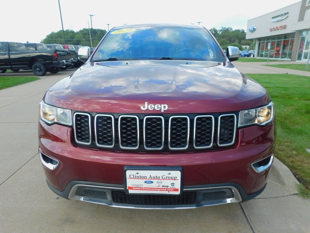 Used 2020 Jeep Grand Cherokee Limited with VIN 1C4RJFBG0LC240623 for sale in Clinton, IA