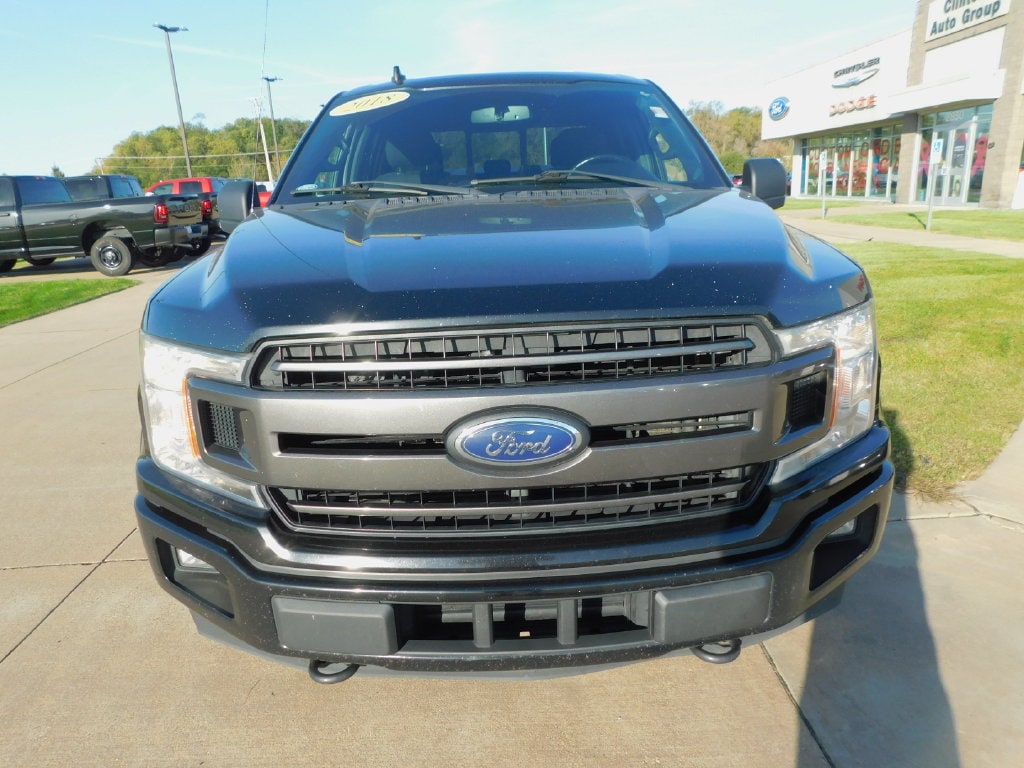 Used 2018 Ford F-150 XLT with VIN 1FTEW1EPXJKE05806 for sale in Clinton, IA