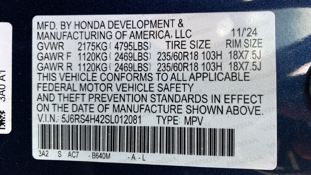2025 Honda CR-V EX - Photo 26