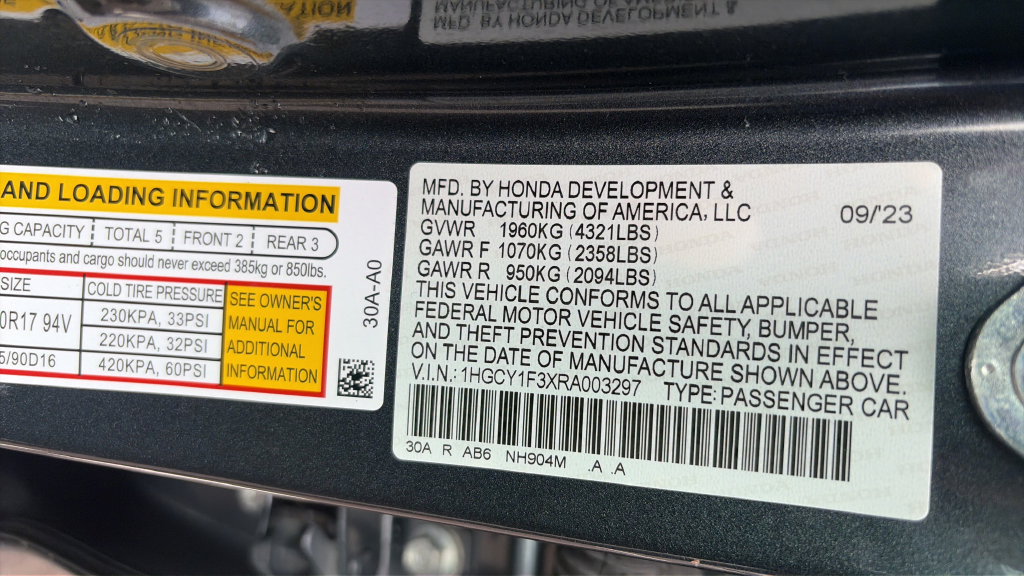 2024 Honda Accord EX - Photo 27