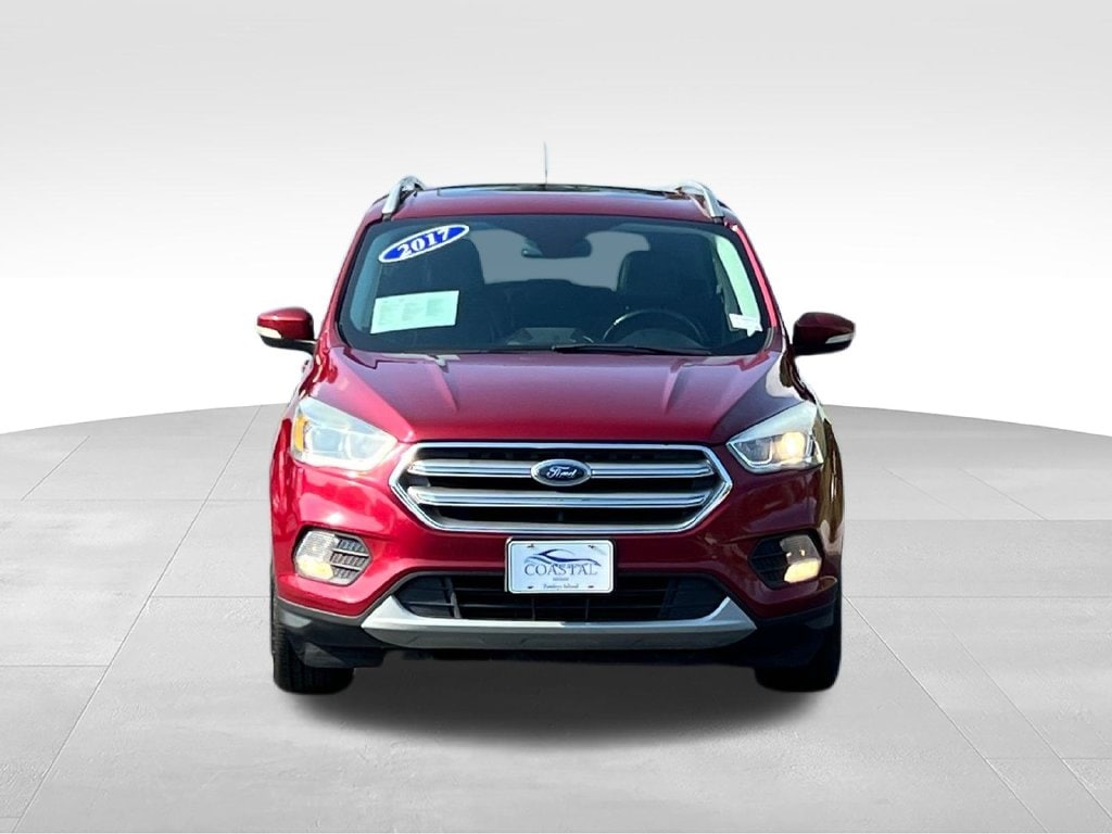 Used 2017 Ford Escape Titanium with VIN 1FMCU0J98HUB58553 for sale in Pawleys Island, SC