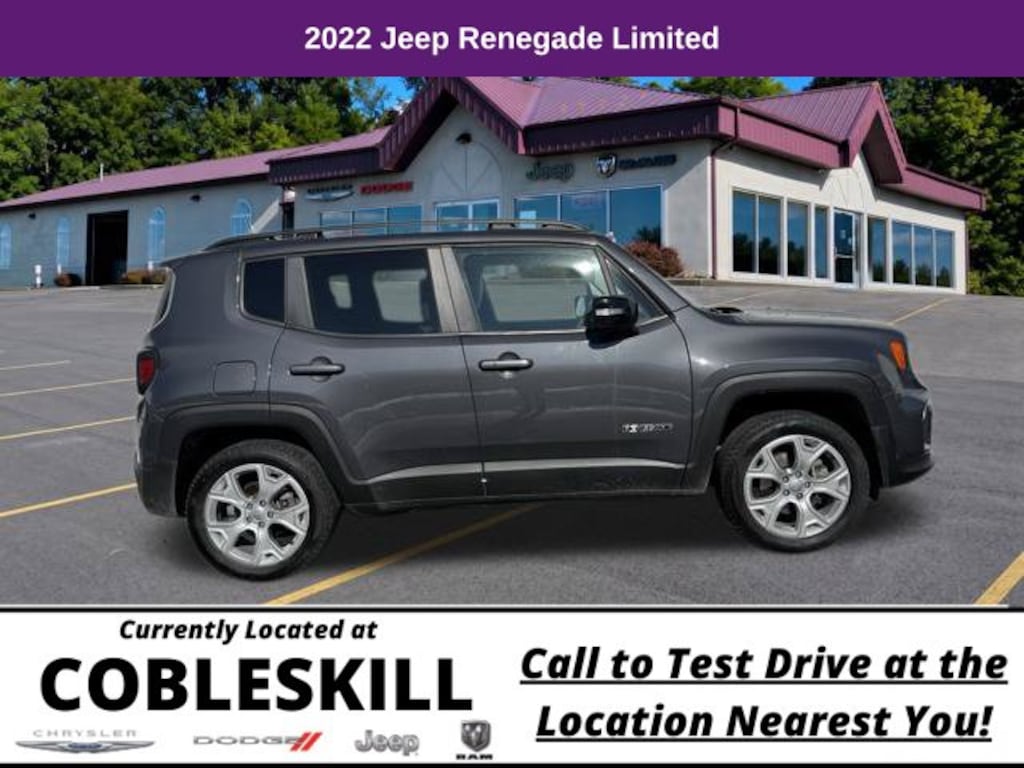Used 2022 Jeep Renegade Limited SUV