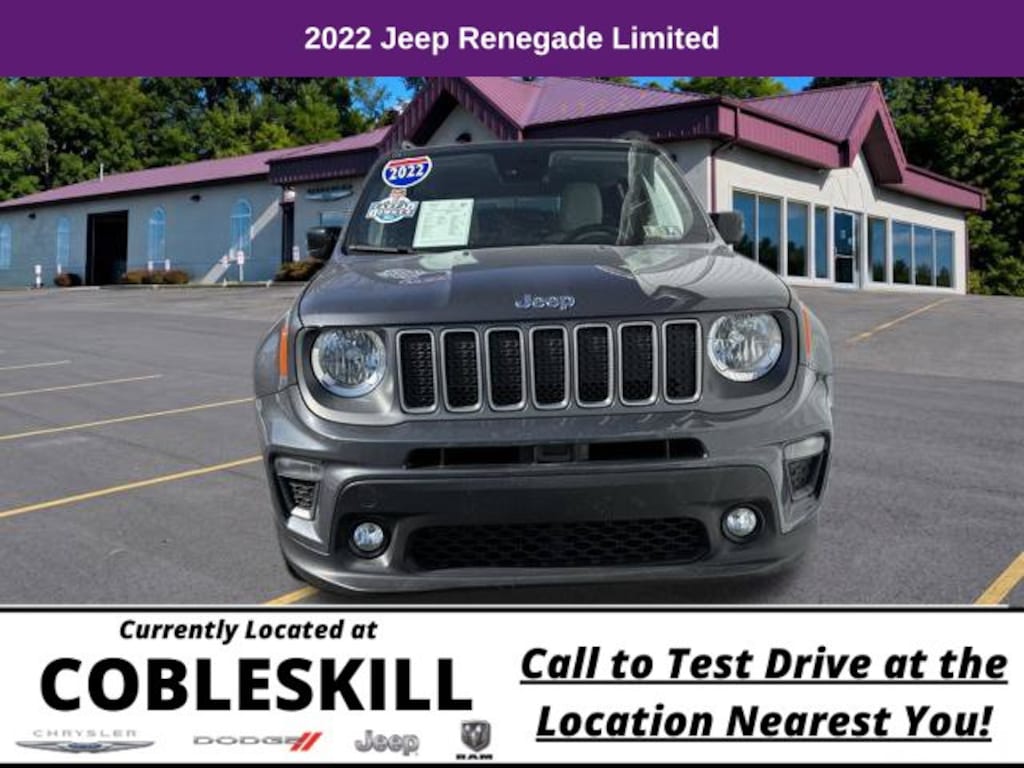 Used 2022 Jeep Renegade Limited SUV