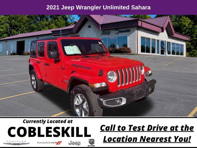 Used 2021 Jeep Wrangler Unlimited Sahara SUV