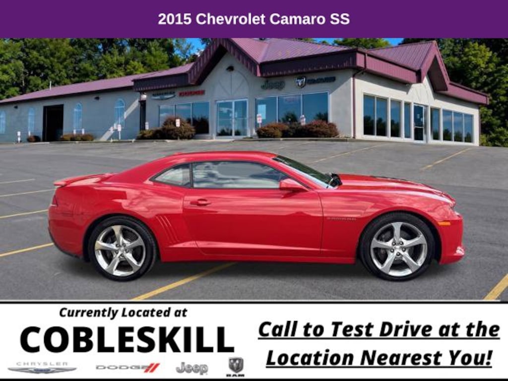 Used 2015 Chevrolet Camaro SS w/1SS Coupe