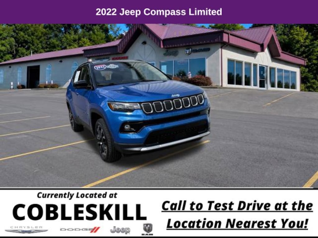 Used 2022 Jeep Compass Limited SUV