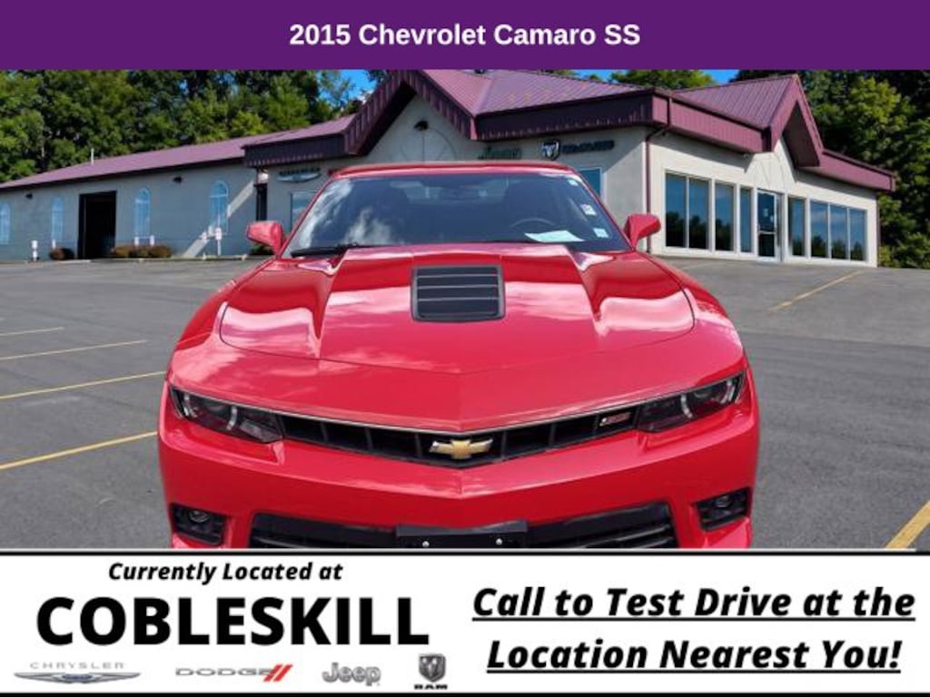 Used 2015 Chevrolet Camaro SS w/1SS Coupe
