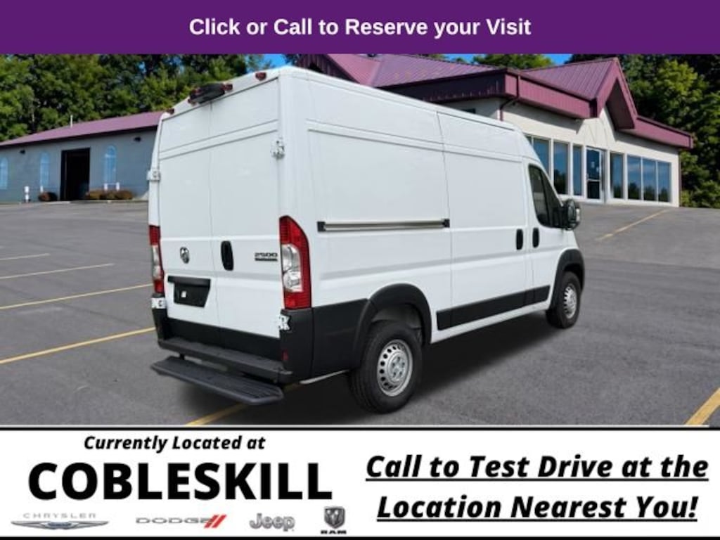 New 2024 Ram Promaster 2500 High Roof Cargo Van