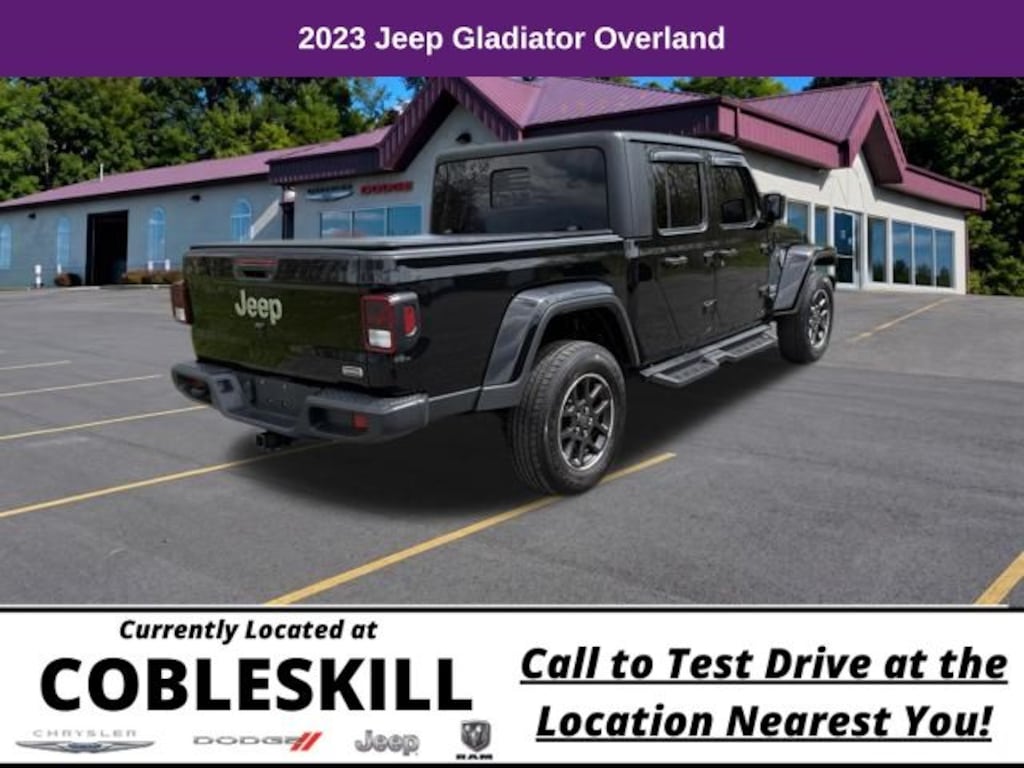 Used 2023 Jeep Gladiator Overland Truck Crew Cab