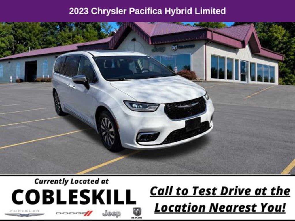 Used 2023 Chrysler Pacifica Plug-In Hybrid Limited Van Passenger Van