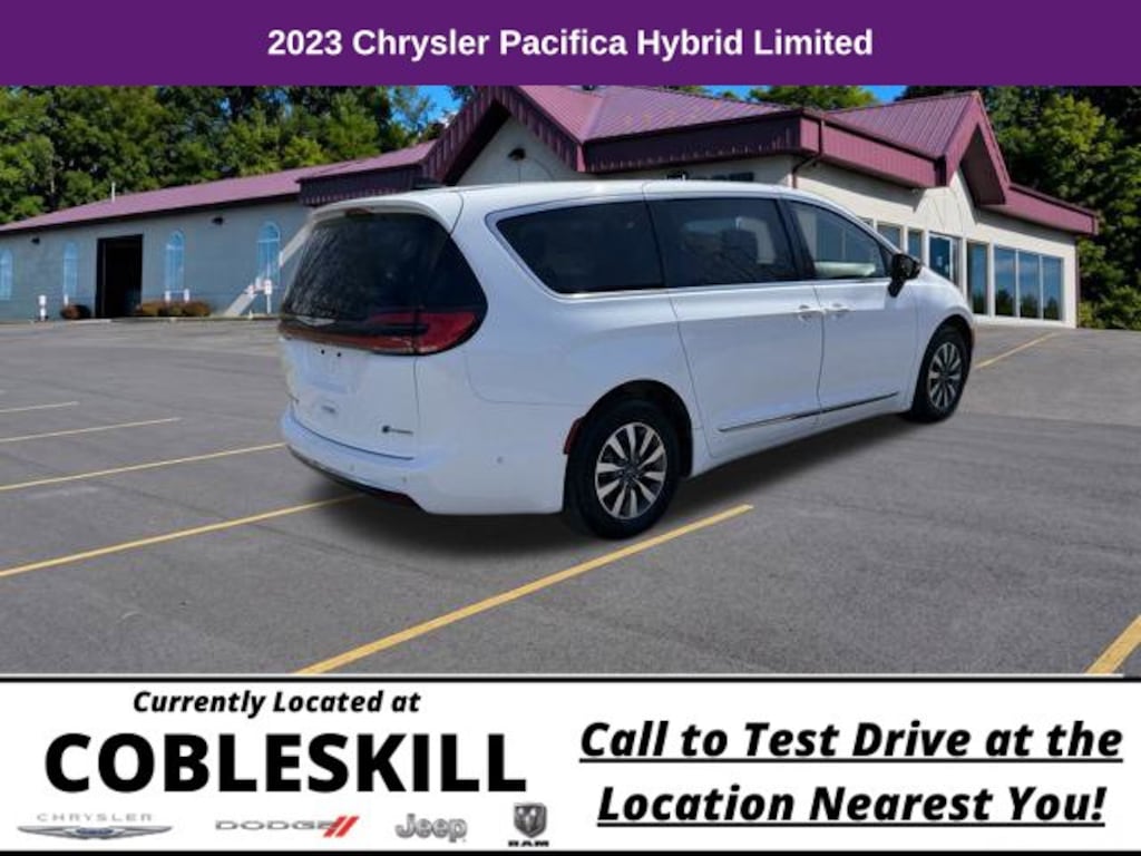 Used 2023 Chrysler Pacifica Plug-In Hybrid Limited Van Passenger Van