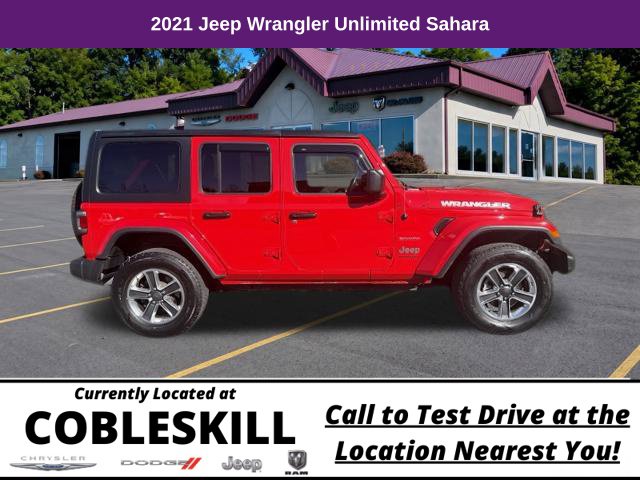 Used 2021 Jeep Wrangler Unlimited Sahara SUV