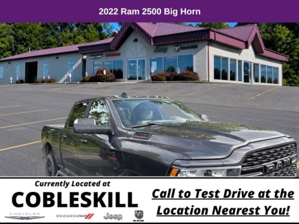 Used 2022 Ram 2500 Big Horn Truck Crew Cab