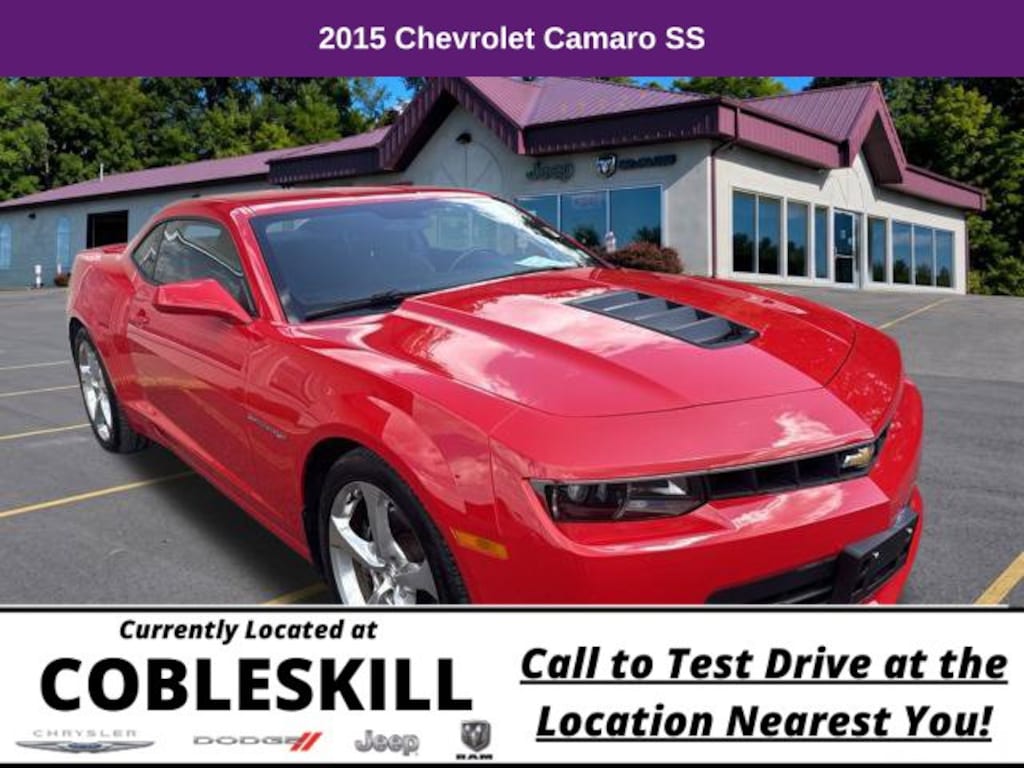 Used 2015 Chevrolet Camaro SS w/1SS Coupe