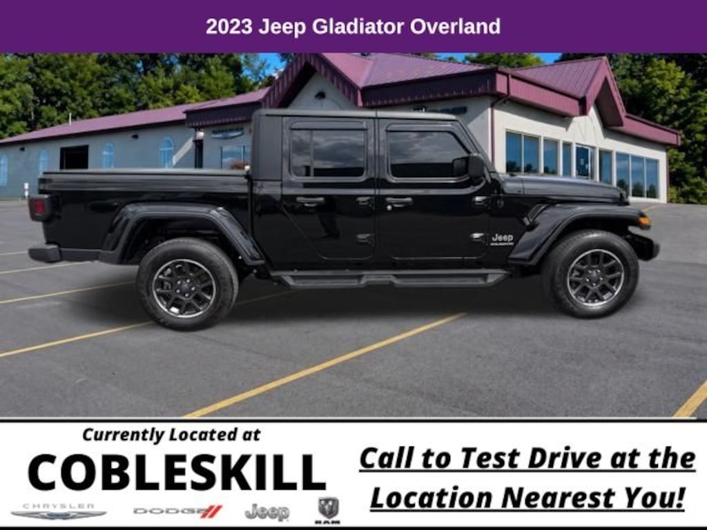 Used 2023 Jeep Gladiator Overland Truck Crew Cab