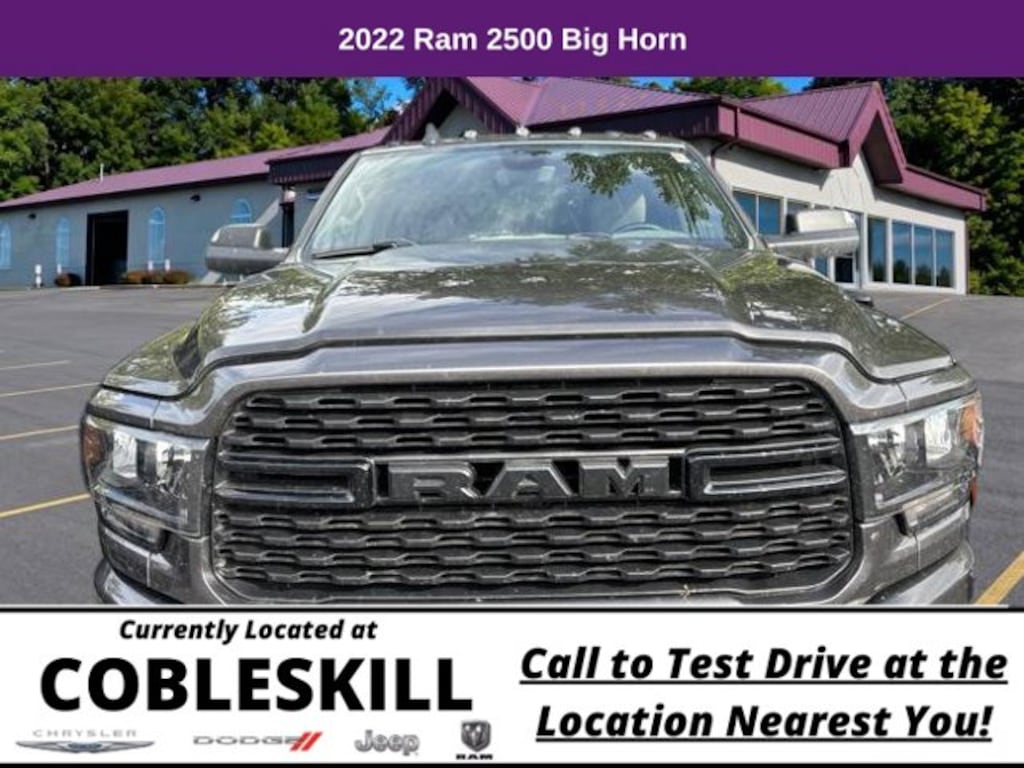 Used 2022 Ram 2500 Big Horn Truck Crew Cab