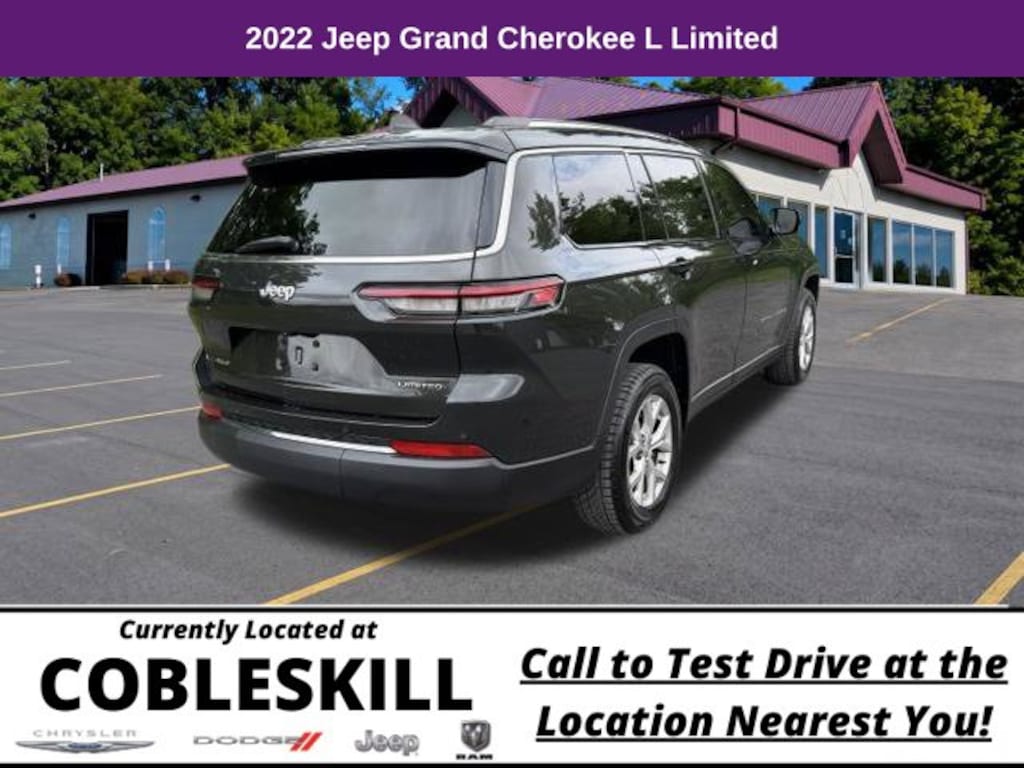Used 2022 Jeep New Grand Cherokee Limited SUV