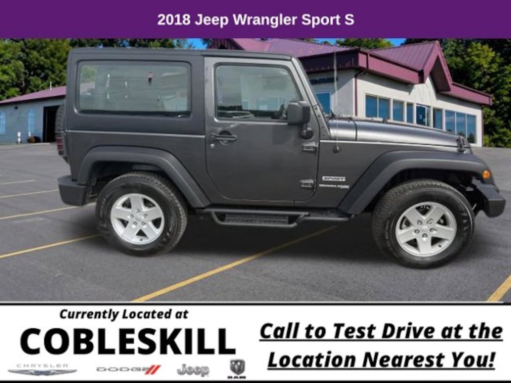 Used 2018 Jeep Wrangler JK Sport SUV