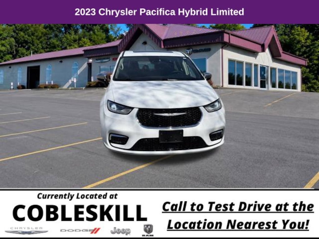 Used 2023 Chrysler Pacifica Plug-In Hybrid Limited Van Passenger Van