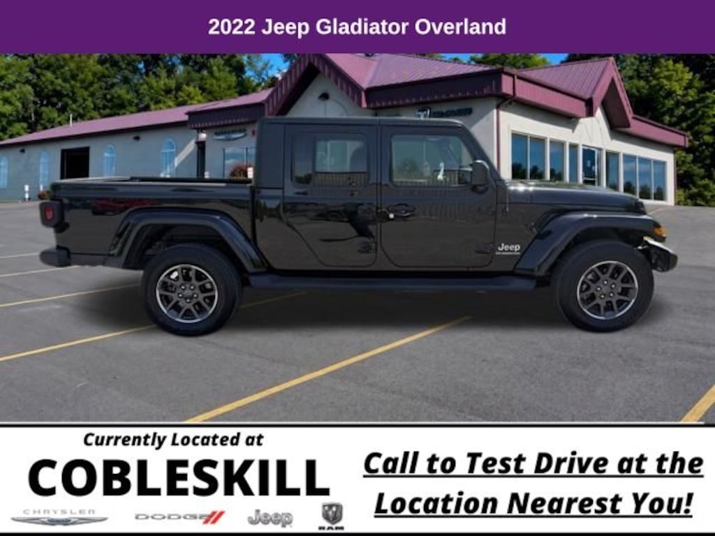 Used 2022 Jeep Gladiator Overland Truck Crew Cab