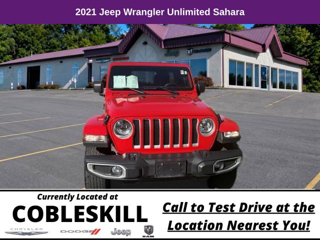 Used 2021 Jeep Wrangler Unlimited Sahara SUV
