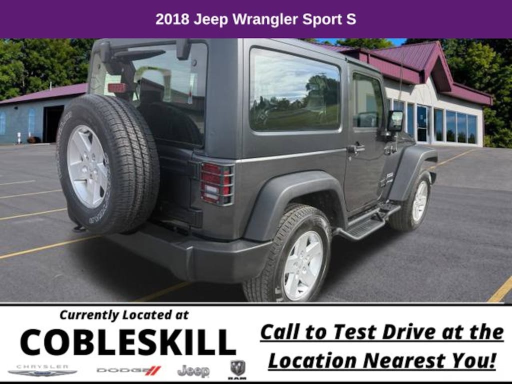 Used 2018 Jeep Wrangler JK Sport SUV