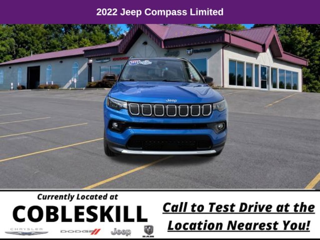 Used 2022 Jeep Compass Limited SUV