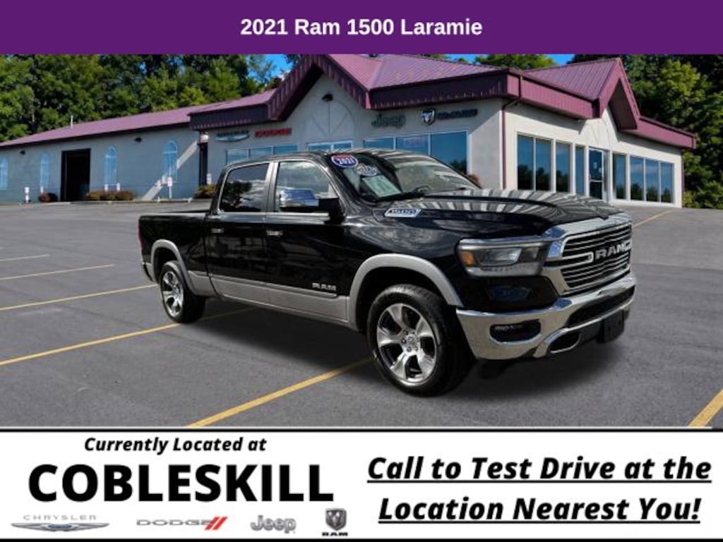 Used 2021 Ram 1500 Laramie Truck Crew Cab