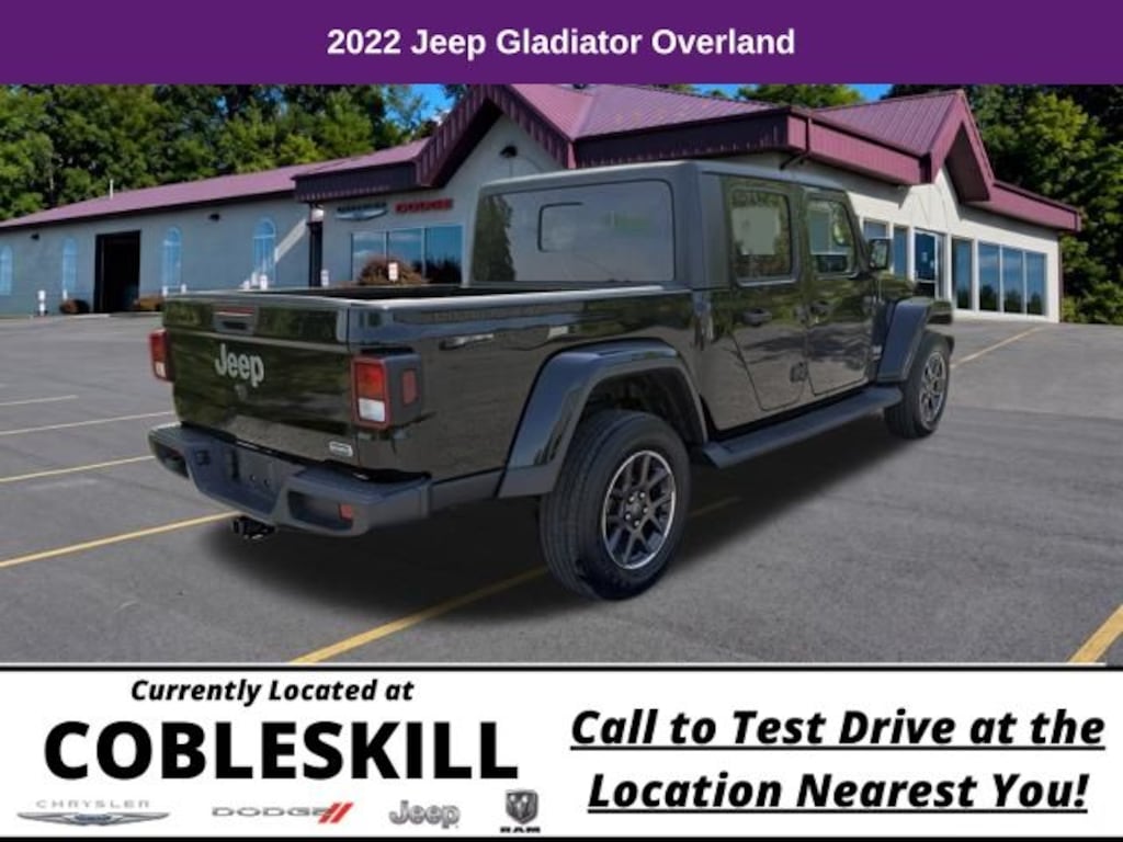 Used 2022 Jeep Gladiator Overland Truck Crew Cab