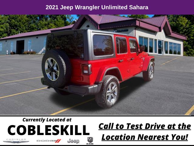 Used 2021 Jeep Wrangler Unlimited Sahara SUV