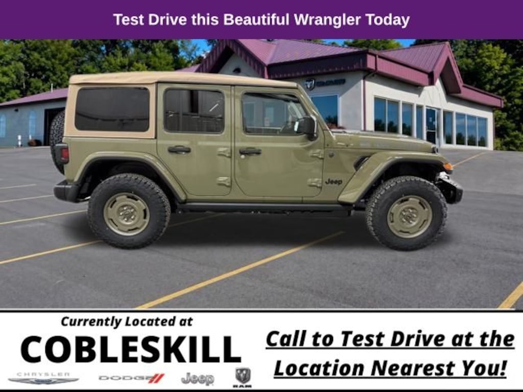 New 2026 Jeep Wrangler Willys 41 Sport Utility