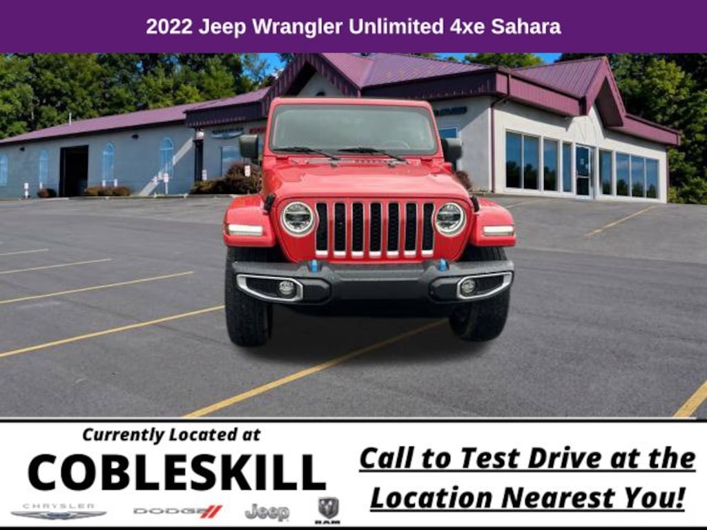 Used 2022 Jeep Wrangler Unlimited Sahara 4xe SUV