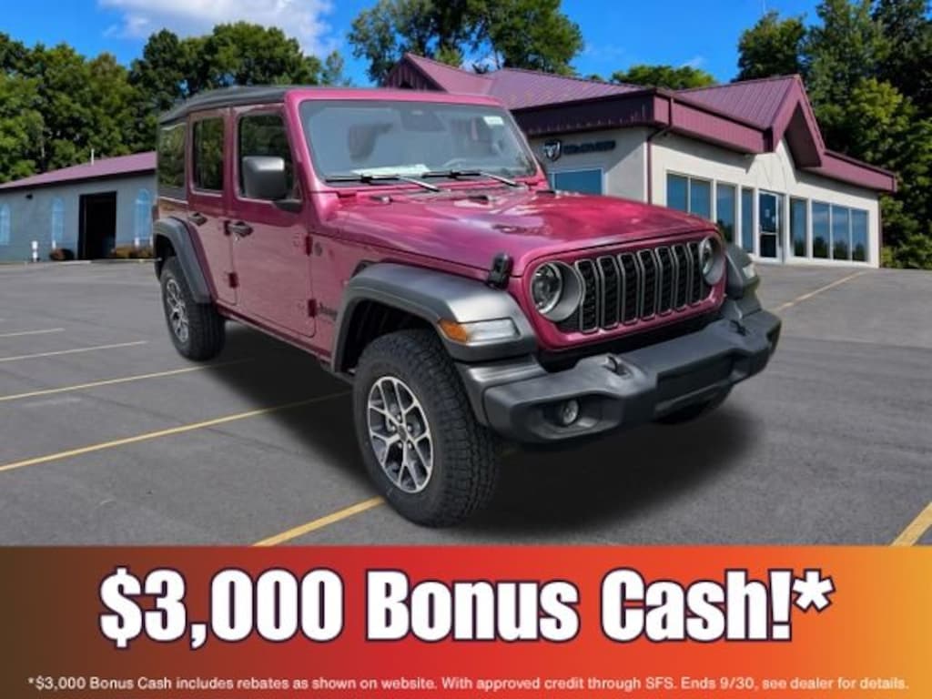 New 2026 Jeep Wrangler Sport S Sport Utility
