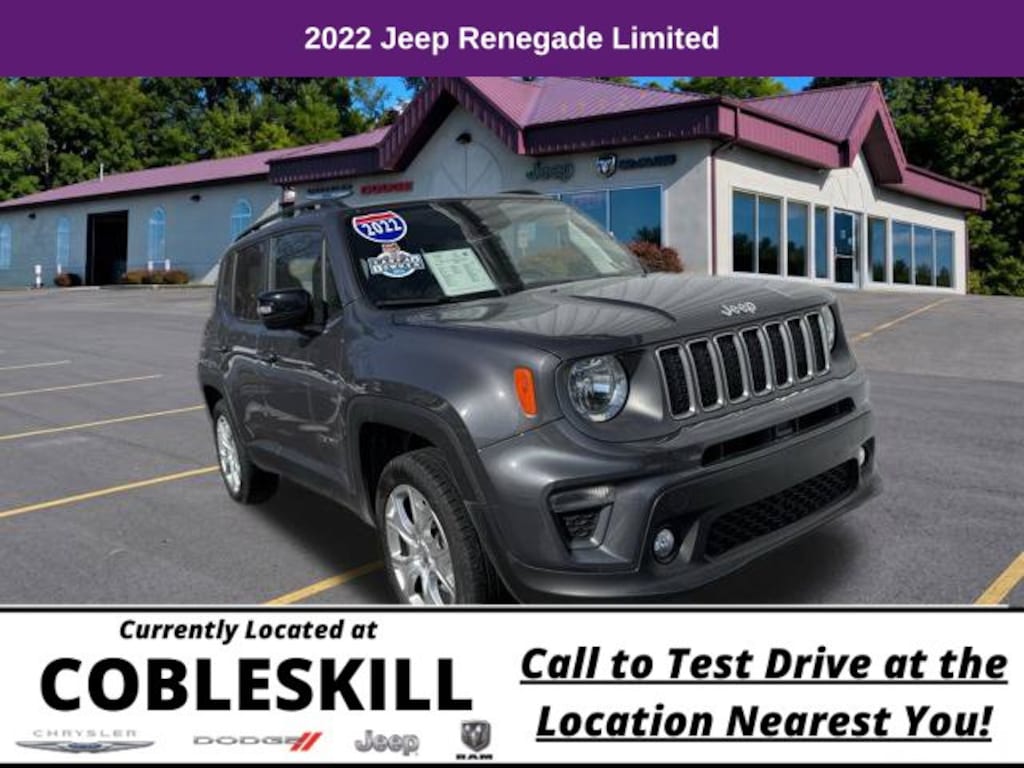 Used 2022 Jeep Renegade Limited SUV