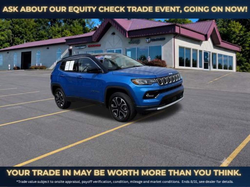 Used 2022 Jeep Compass Limited SUV